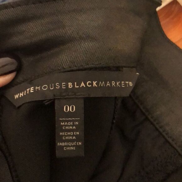WHBM Coated Pencil Skirt - Picture 8 of 11